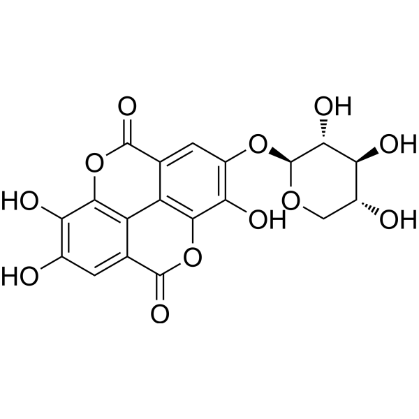 Ellagic acid 4-O-β-D-xylopyranoside 139163-18-1